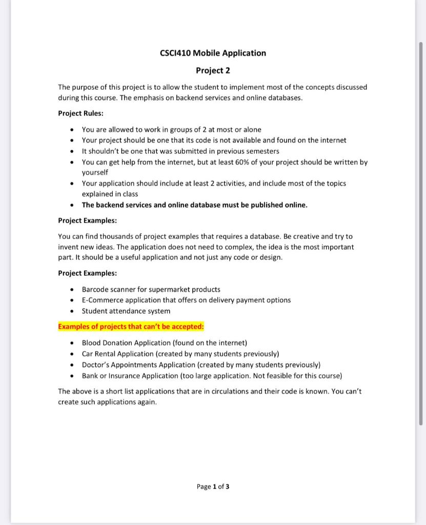 Solved i need the answer on android studio please and i | Chegg.com