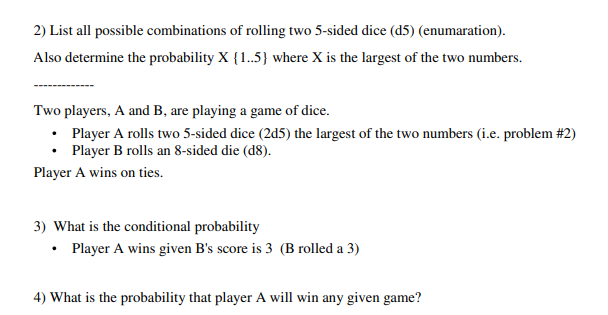 Solved 1) Two Teams, A And B, Are Playing A Best Of 5 Game | Chegg.com