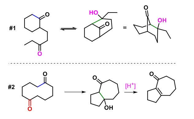 Solved Using intramolecular reactions of enols or enolates, | Chegg.com