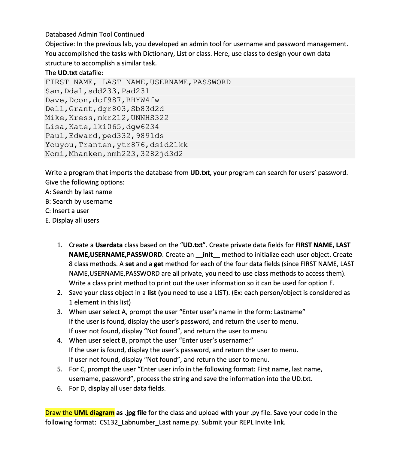 Solved Databased Admin Tool Continued Objective: In the | Chegg.com