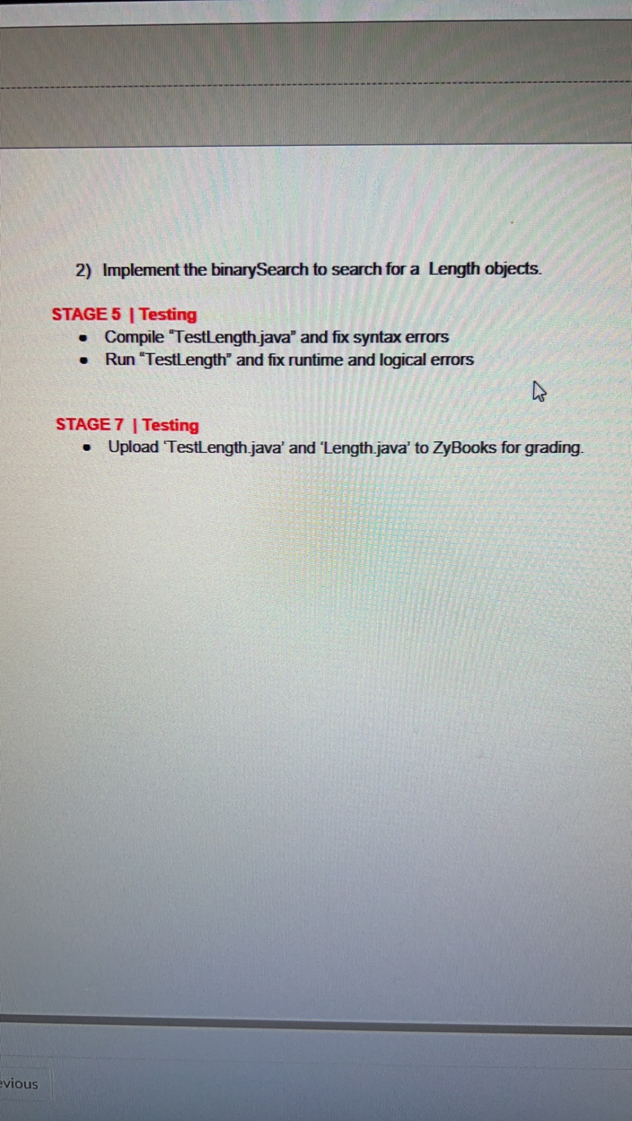 Solved STAGE 1 I The length of an object can be described by | Chegg.com