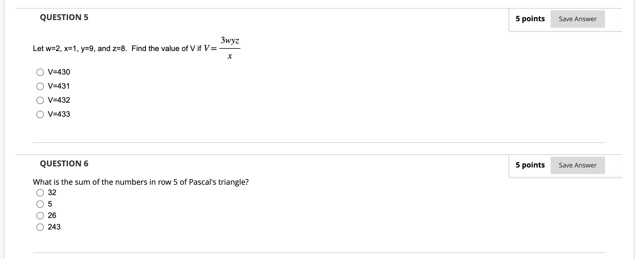 let-w-2-x-1-y-9-and-z-8-find-the-value-of-v-if-chegg