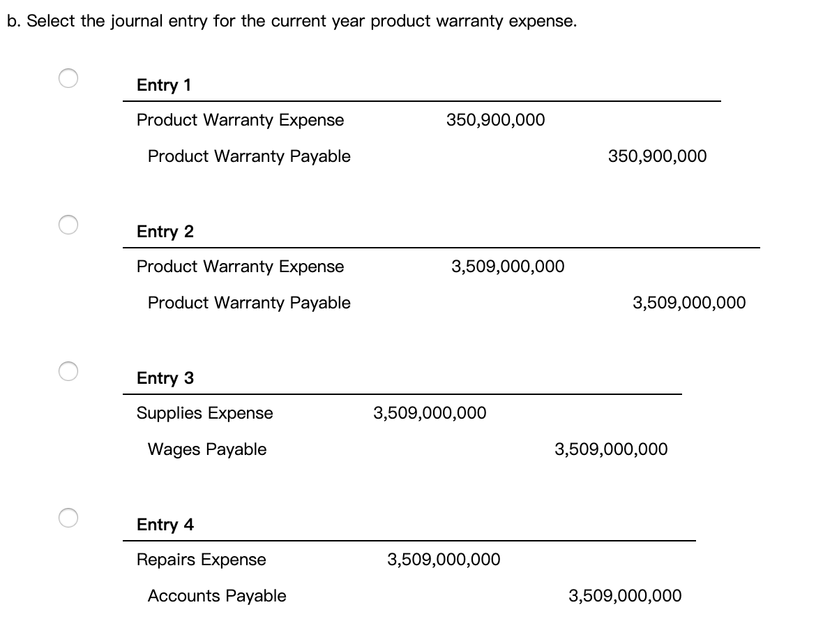 Solved Harbour Company disclosed estimated product warranty