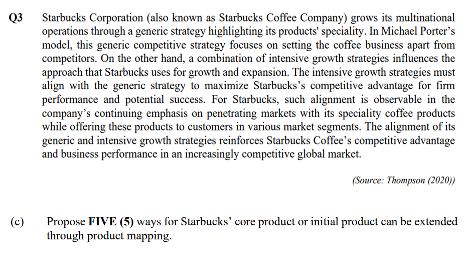 Solved 23 Starbucks Corporation (also known as Starbucks | Chegg.com