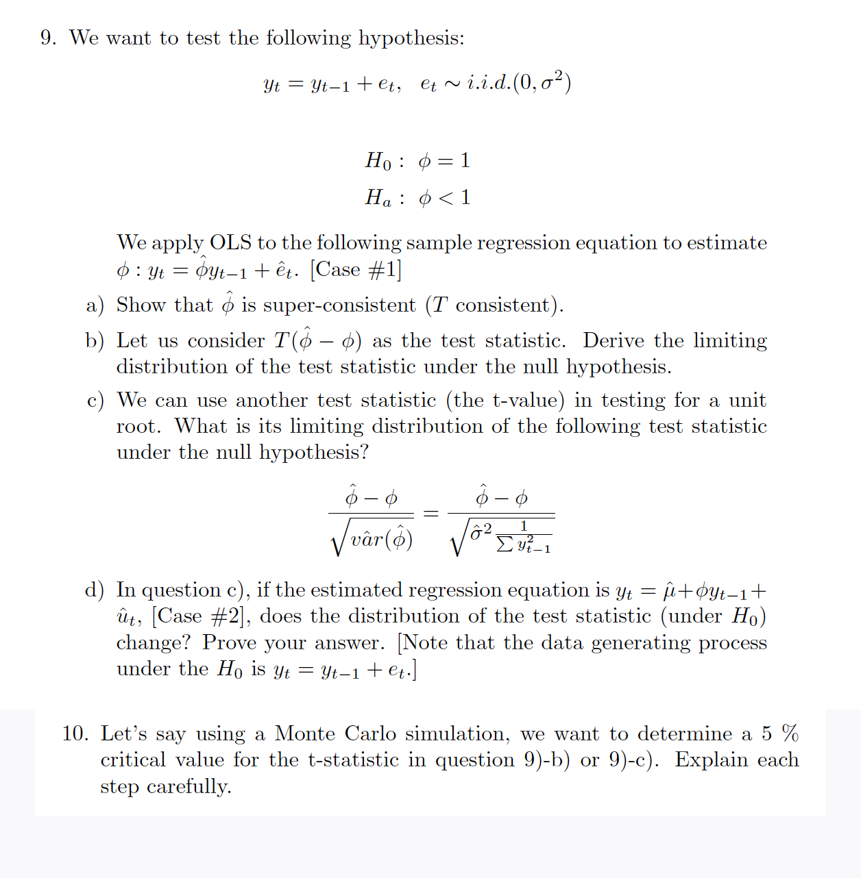 Solved Let's Say Using A Monte Carlo Simulation, We Want To 