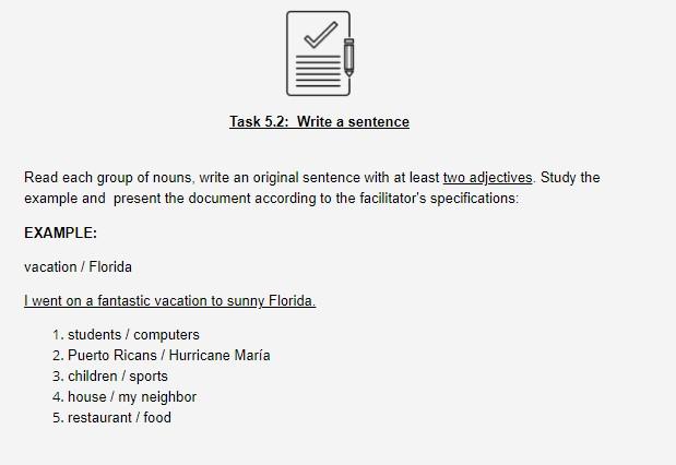 solved-task-5-2-write-a-sentence-read-each-group-of-nouns-chegg