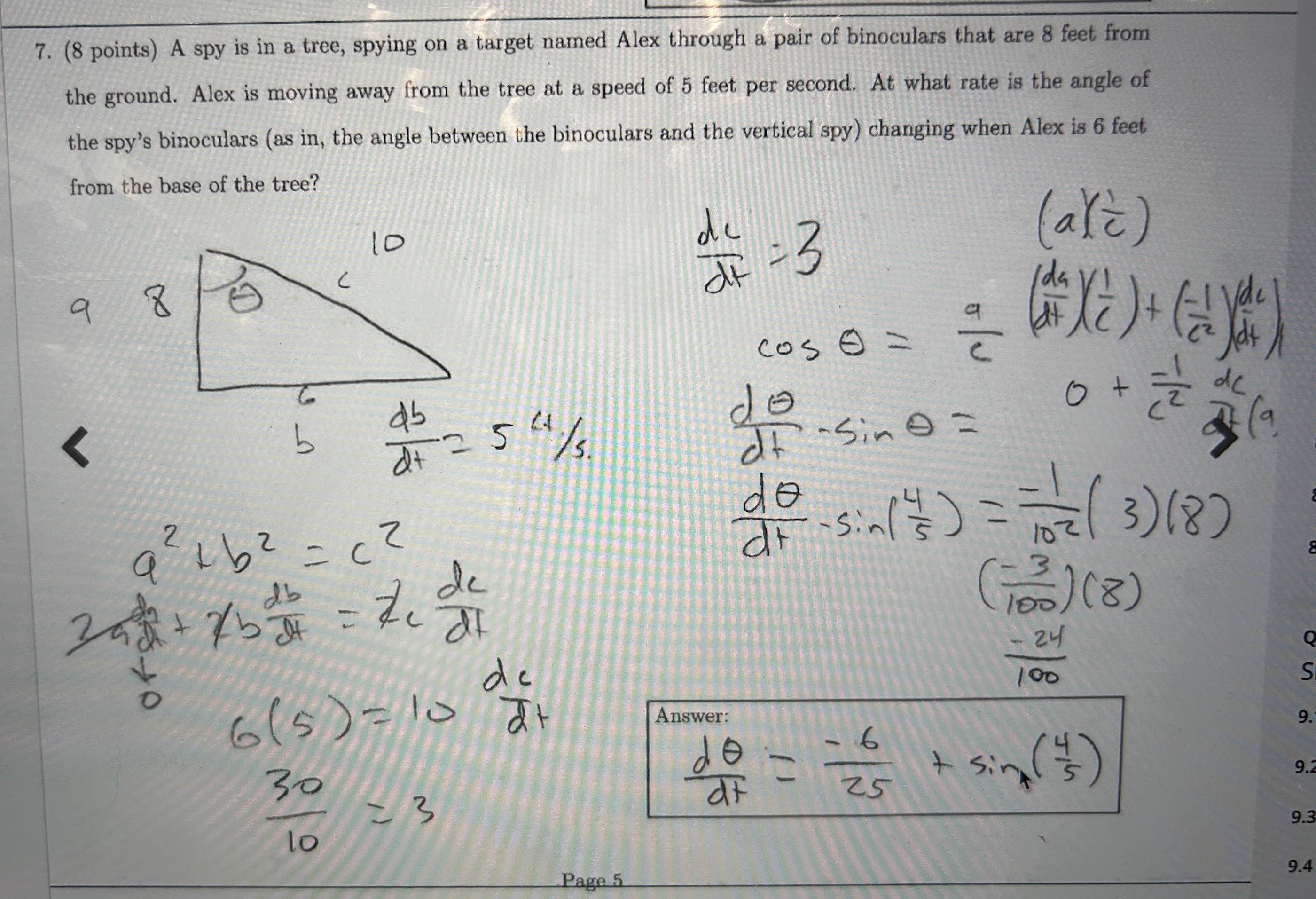 Solved Can you please explain what I did wrong and how to | Chegg.com