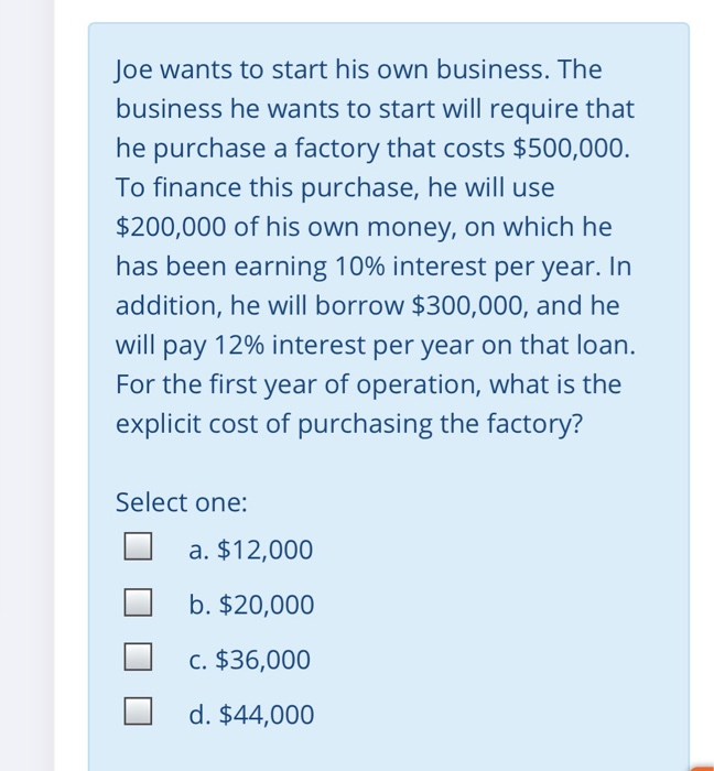 solved-joe-wants-to-start-his-own-business-the-business-he-chegg