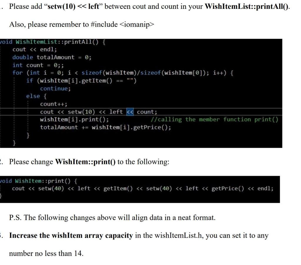 Solved in C++ reference #include #include | Chegg.com
