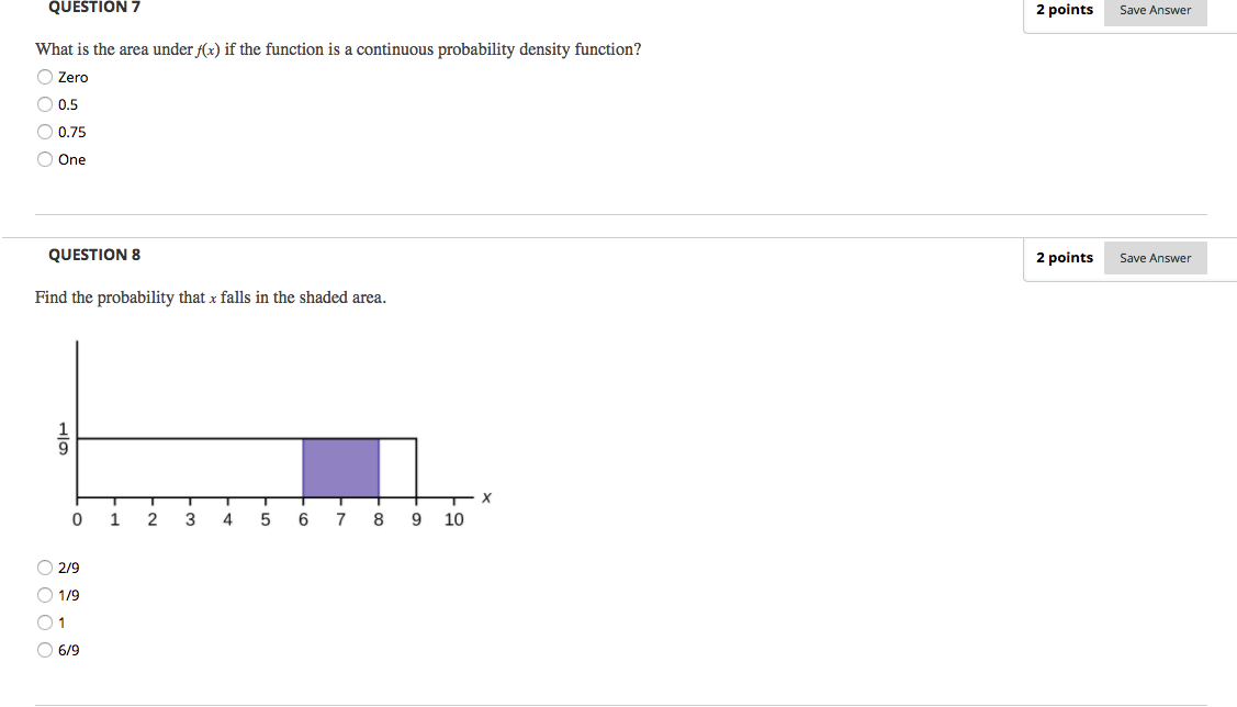 Solved QUESTION 3 2 points Save Answer QUESTION 4 2 points | Chegg.com