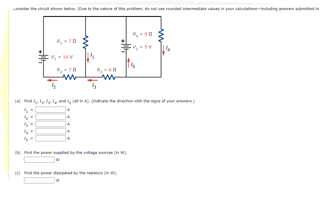 Solved (b) Find the power supplied by the voltage sources