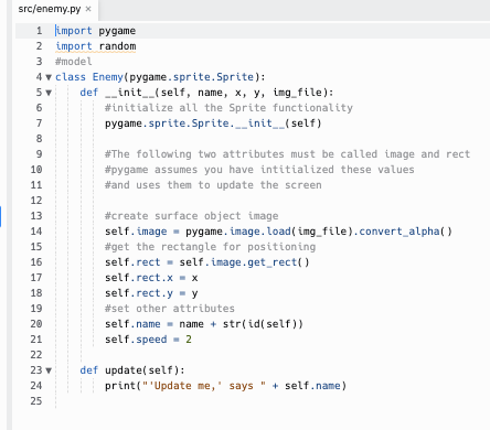 Solved Part A Understanding Pygame Within this lab I have | Chegg.com