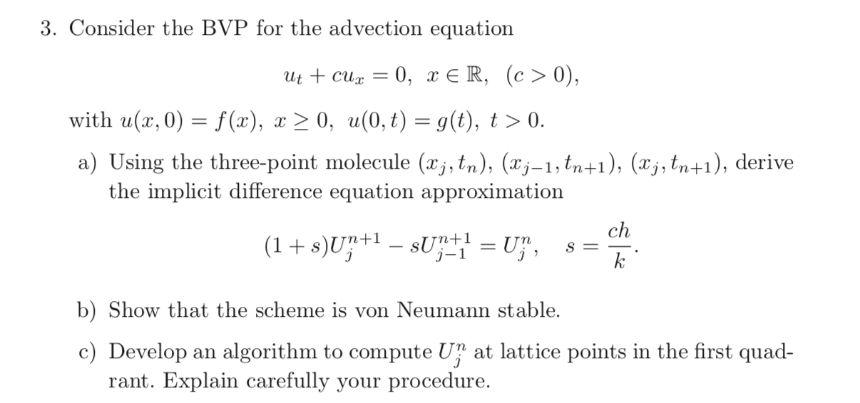 For Part C Matlab Mathematica Or Python Can Be Used Chegg Com