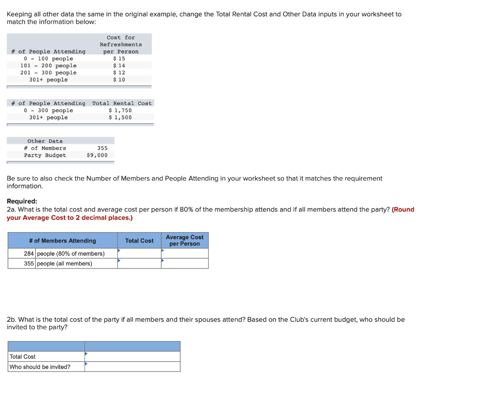 Solved Keeping All Other Data The Same In The Original Chegg