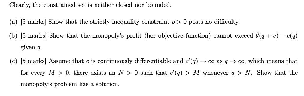 Solved A monopoly tries to determine the investment she puts | Chegg.com