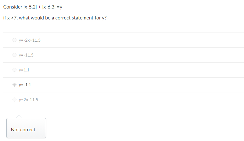 if 5x2 7x 6 which statement is correct