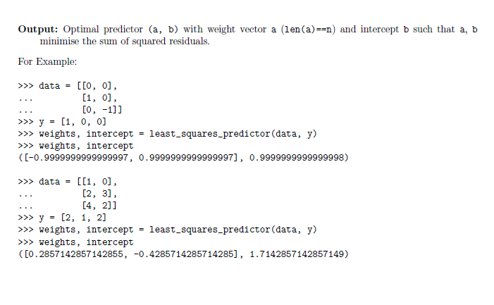 Python, cannot use NumPy Need solution and | Chegg.com