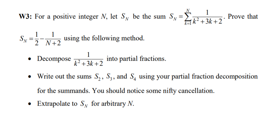 Solved For a positive integer N, let N S be the sum 2 1 1 3 | Chegg.com