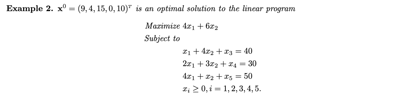 Solved [linear Programming Example Walk Through Needed]