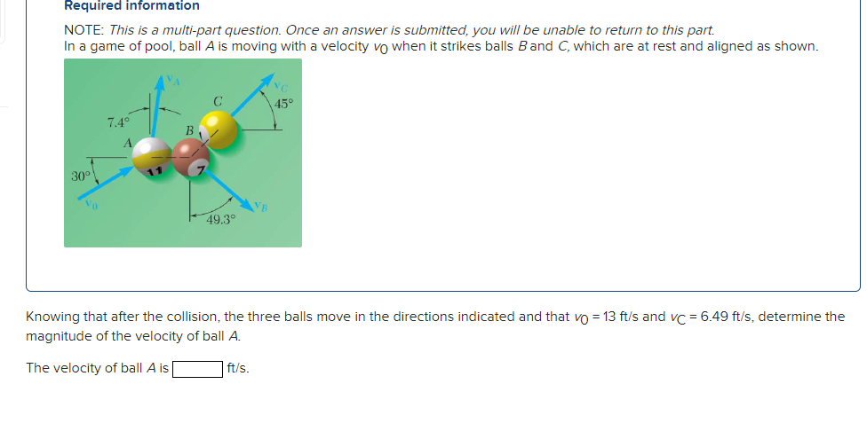 Solved Also, Find The Magnitude Of Ball B PLEASE! I Already | Chegg.com