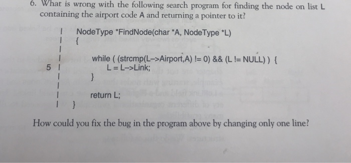 Solved Number6. What is the problem with the code, and how | Chegg.com