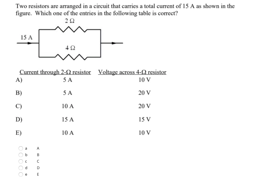 Solved Two resistors are arranged in a circuit that carries