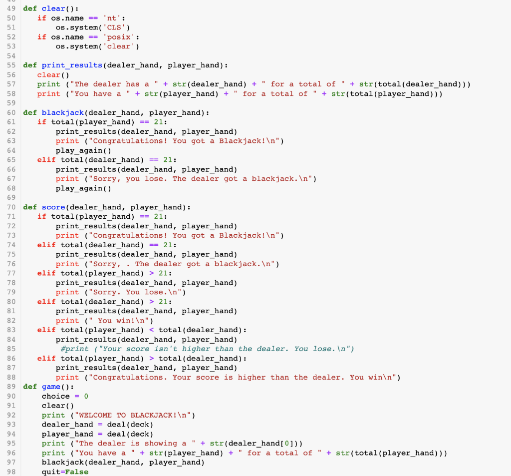 Solved I have created the coding for the initial game and | Chegg.com
