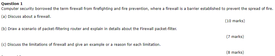Solved Question 1 Computer security borrowed the term | Chegg.com