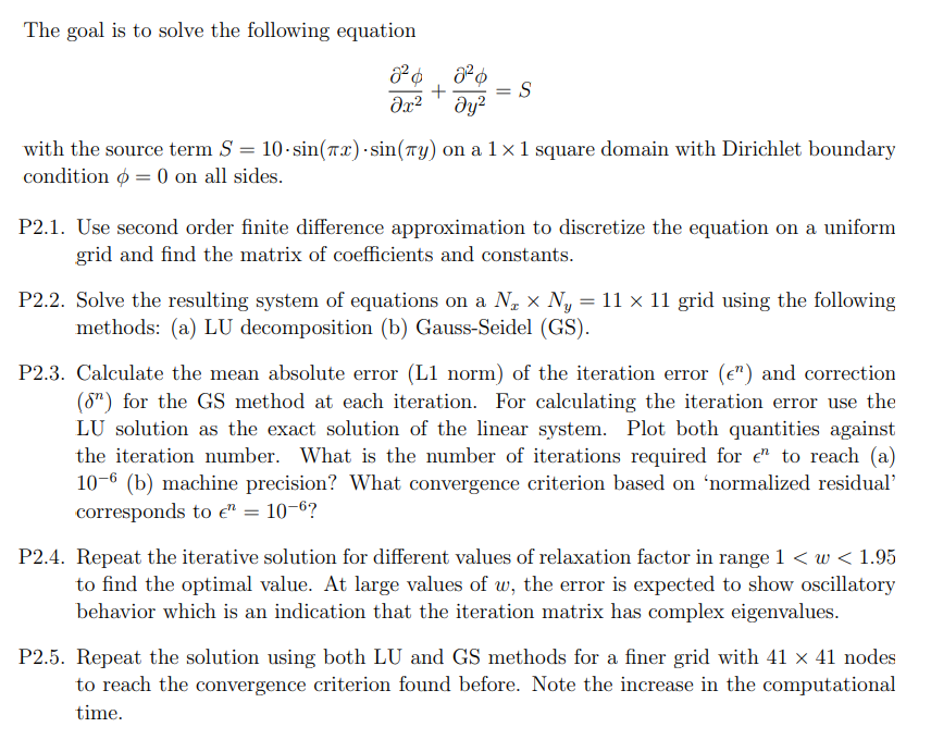 Solved The goal is to solve the following equation 220 220 + | Chegg.com