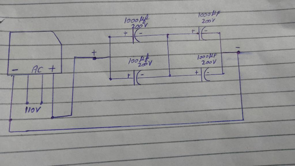 Solved This circuit is for AC 110v. What will happen if | Chegg.com