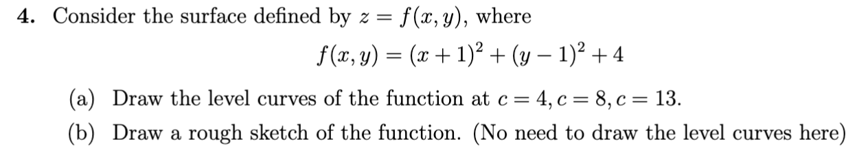 Solved Consider the surface defined by z = f (x, y), wheref | Chegg.com