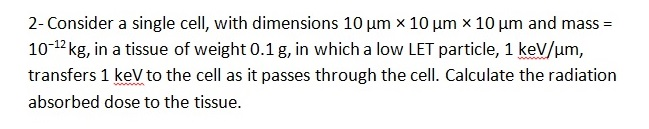 Solved 2 Consider a single cell with dimensions 10 um * 10 Chegg com
