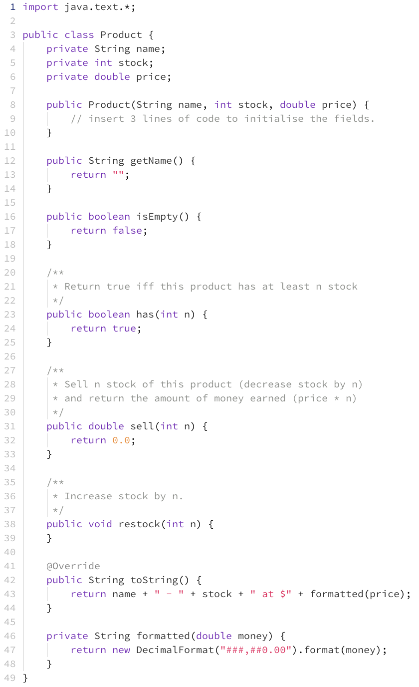 Solved Store A store sells a number of products. The initial | Chegg.com