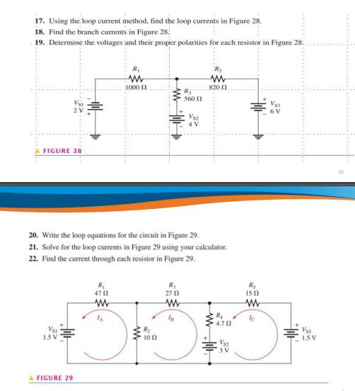 Solved Problems Simultaneous Equations in Circuit Analysis | Chegg.com