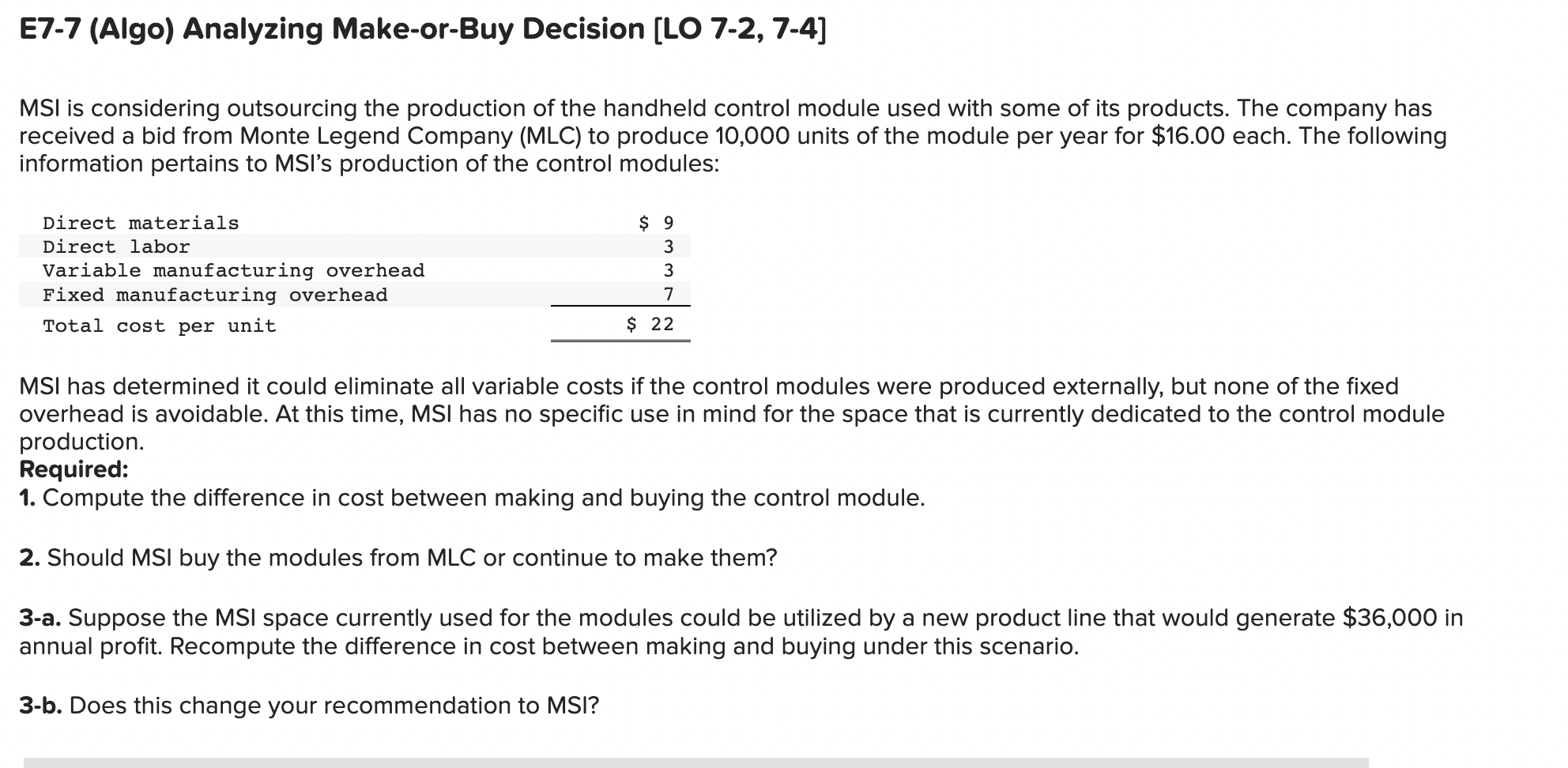 Solved Required information E7-6 through E7-9. [The | Chegg.com