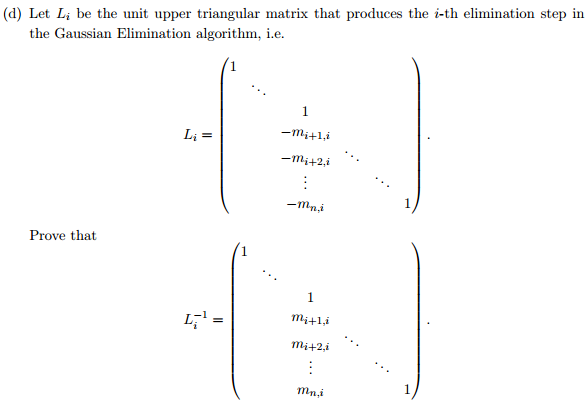 Solved (a) Let A be an n x n upper or lower triangular | Chegg.com