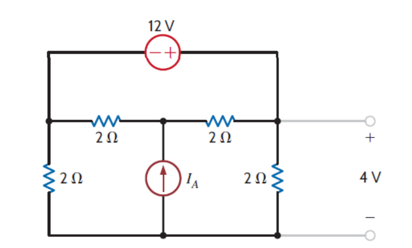 Solved For the given circuit, determine all the voltages and | Chegg.com