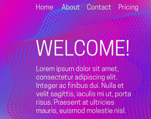 Solved I am trying to create a welcome page using html like | Chegg.com