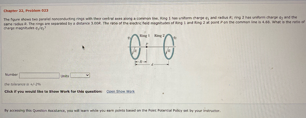 Solved Chapter 22, Problem 023 The figure shows two parallel | Chegg.com