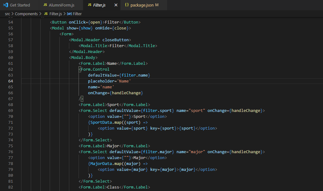 Solved can someone help me create a form using modal for | Chegg.com