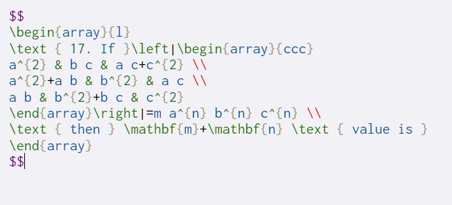 latex must and should if you are 100% sure then only | Chegg.com