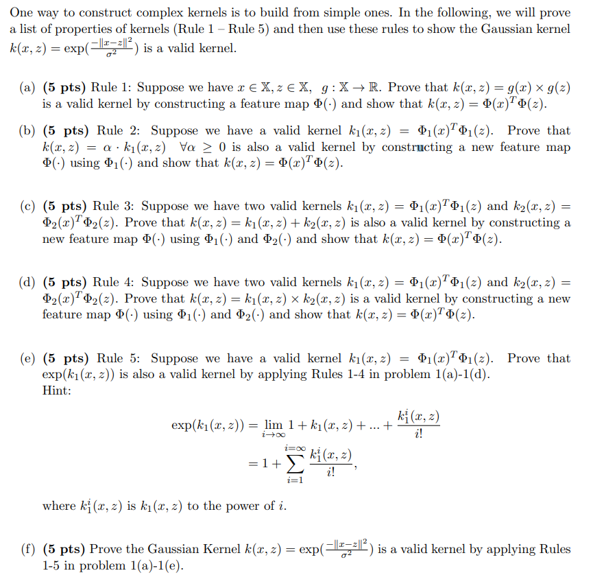 Solve Parts E And F And Please Make Steps Clear So I Chegg Com