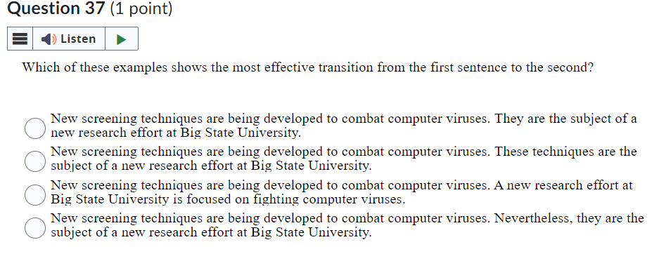 Question 37 1 ï Point Which Of These Examples Chegg Question 37 1 ï Point Which Of These Examples Chegg
