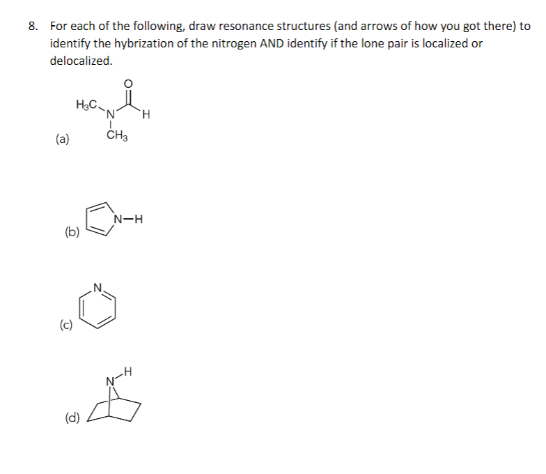 Solved 6. There Are 2 Better Resonance Structures For The | Chegg.com