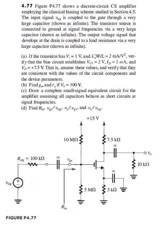 Solved 1- Design the circuit shown in Fig. 1 to establish a | Chegg.com