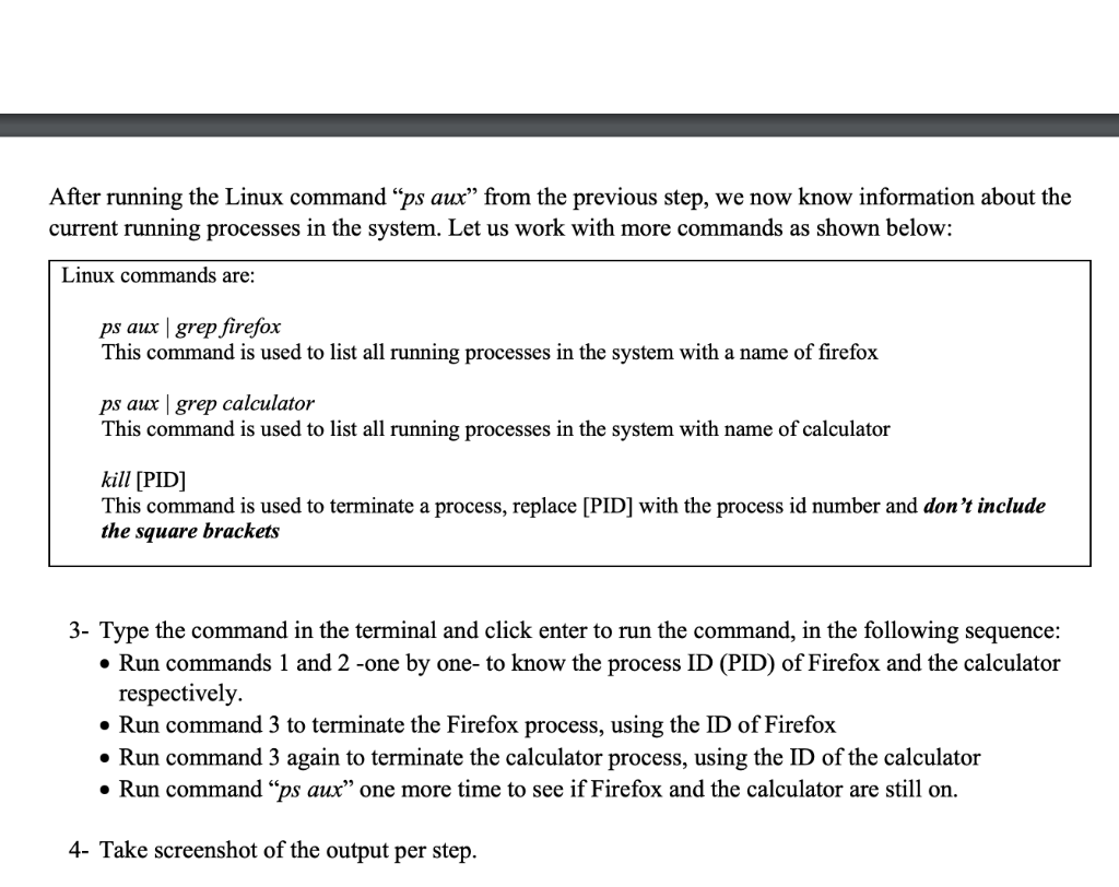 Solved Part III (4points): We had a discussion on processes | Chegg.com