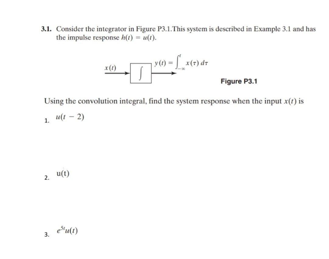 Solved 3.1. Consider the integrator in Figure P3.1.This | Chegg.com