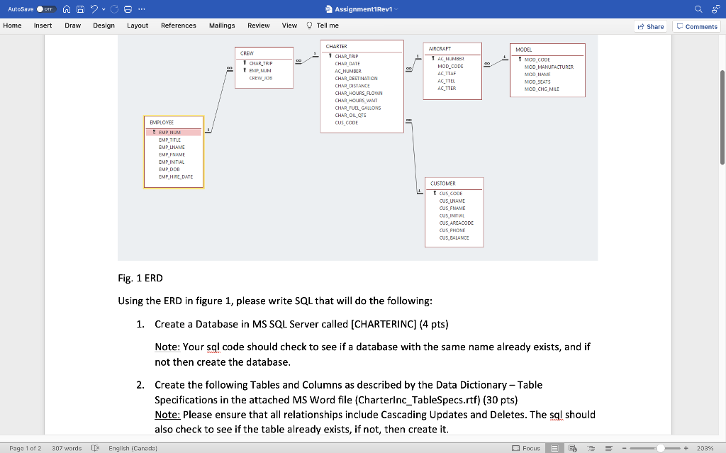Solved DATABASE SQL SCRIPTING. Here is the question. The | Chegg.com