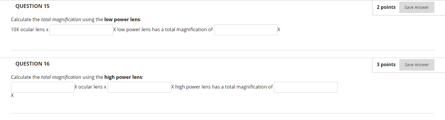 Solved QUESTION 13 1 points Save Answer To calculate the | Chegg.com