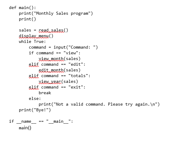 Create a program that allows you to view and edit the | Chegg.com